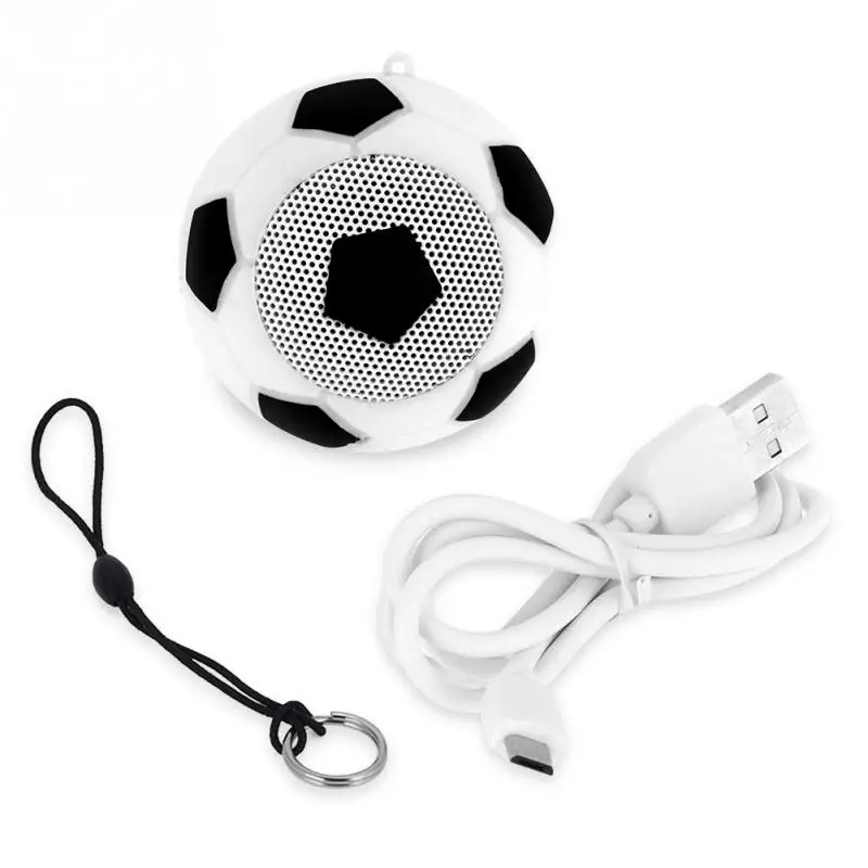 Mini Football Shape Wireless Bluetooth Speaker USB Charging Portable