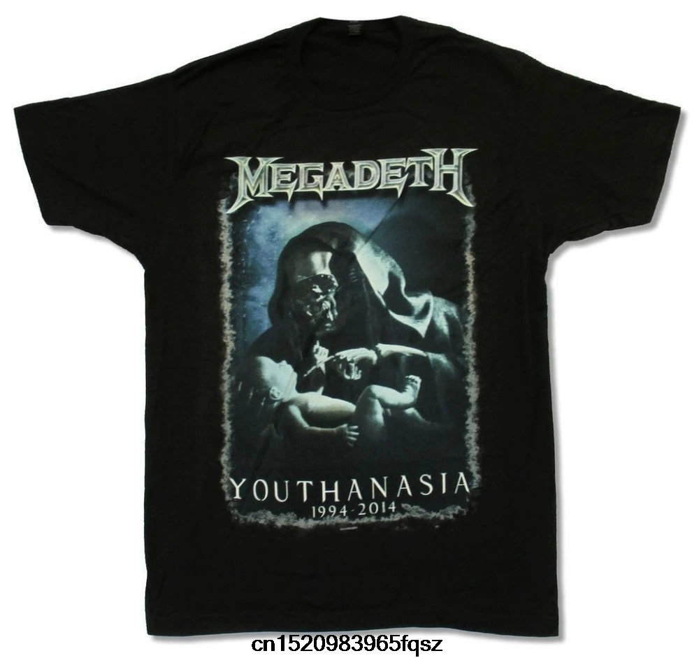 megadeth youthanasia shirt