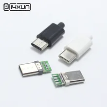 type C 3,1 USB разъем type-C Быстрая зарядка для мобильного телефона Usb Универсальный Android телефон зарядный адаптер diy запчасти