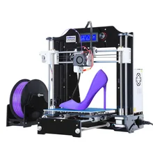 DHL FREE Newest Upgraded Reprap HBI3 3D Printer kits Desktop CNC 3d printer with 1 Roll PLA filaments CE Power supply