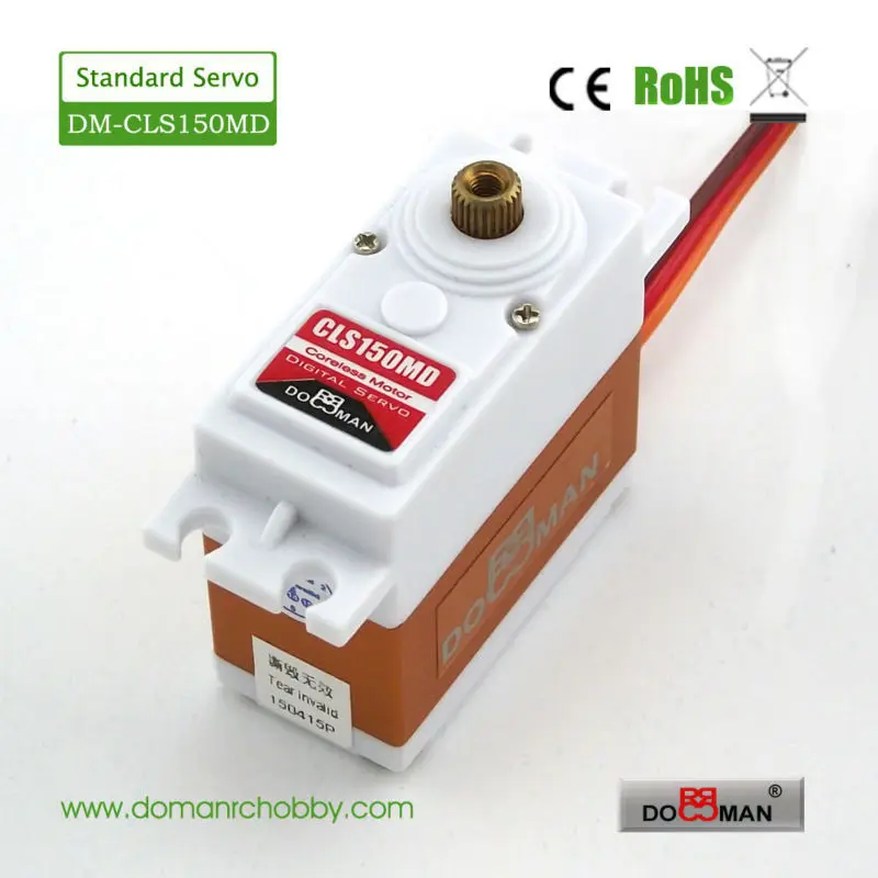 

4pcs/lot DM-CLS150MD DOMAN RC High torque metal gear 15kg digital Servo for rc helicopter