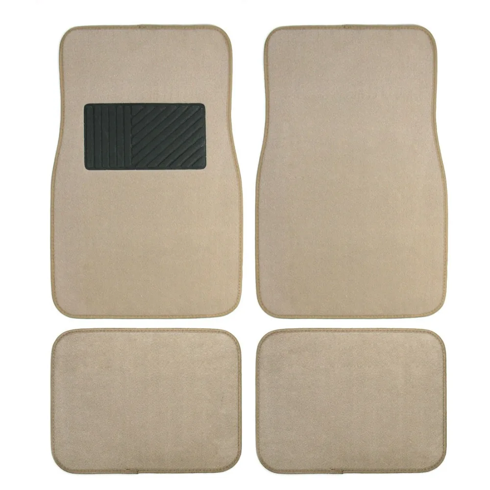 Carpet Floor Mats 4pc Full Set Fit for Universal Car SUV Van & Trucks
