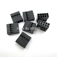 50 шт./лот 2,54 мм 2*5P 10P пластик Dupont перемычка провода кабель корпус женский контактный разъем 2X5P