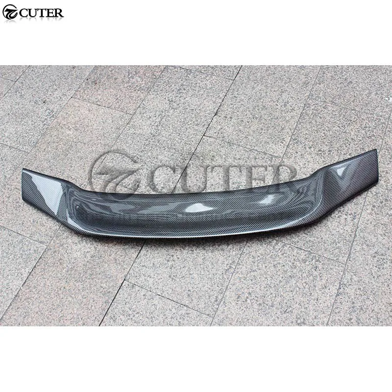 W207 R stlye углеродного волокна задние крылья багажник спойлер для Mercedes Benz W207 Coupe E350 E300 E200 E260 body kit 10-15