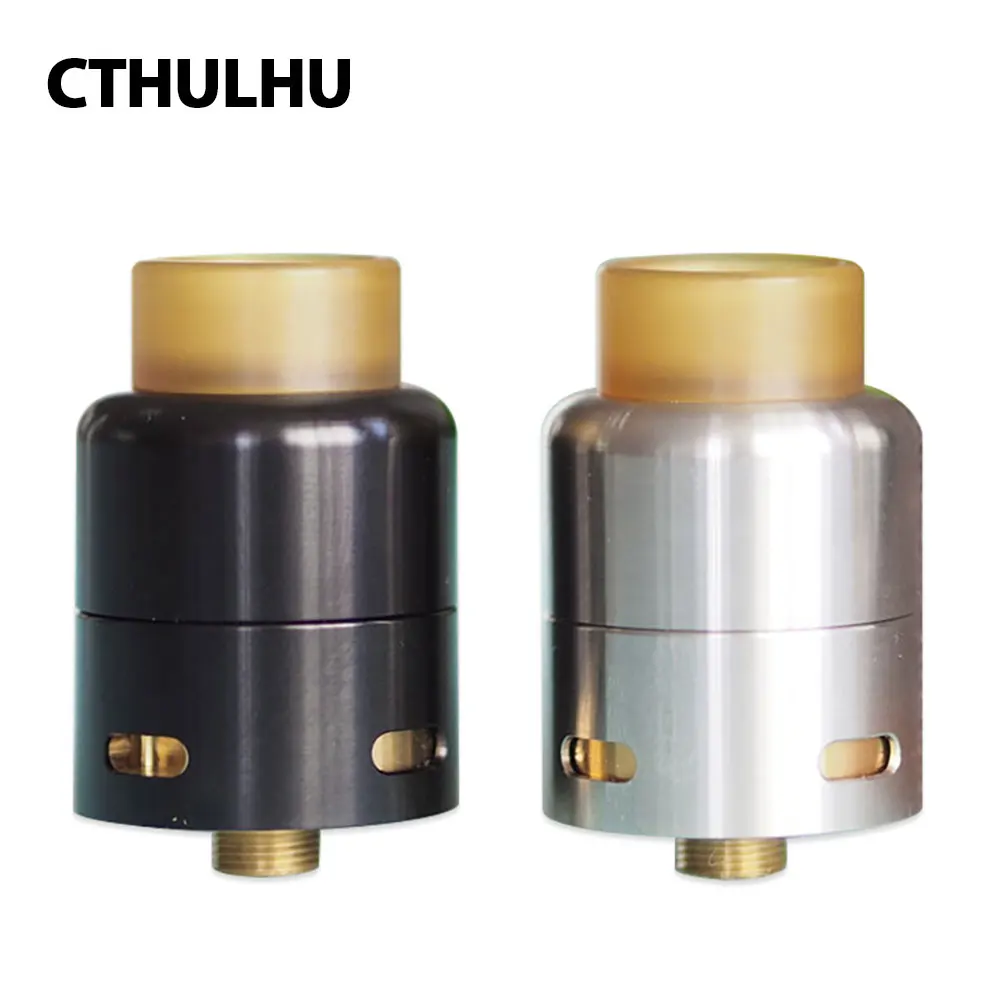 

Original Cthulhu Azathoth RDA Tank Atomizer 24mm Diameter with 810 Drip Tip & BF Pin for Squonker MOD Electronic Cigarette Vape