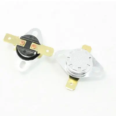 AC 250V 10A Normal Close 92C Temperature Control Switch Bimetal Thermostat 2 PCS | Инструменты