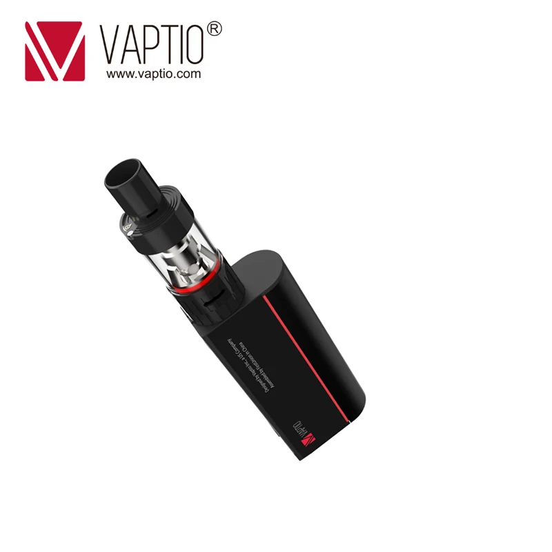 Оригинальная электронная сигарета Vaptio S75 Vape Kit 75 Вт бокс мод с 3 0 мл испаритель без