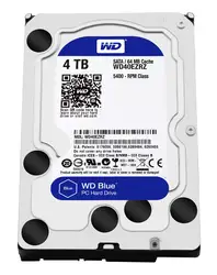 Western Digital Blue, 3,5 ", 4000 ГБ, 5400 об/мин