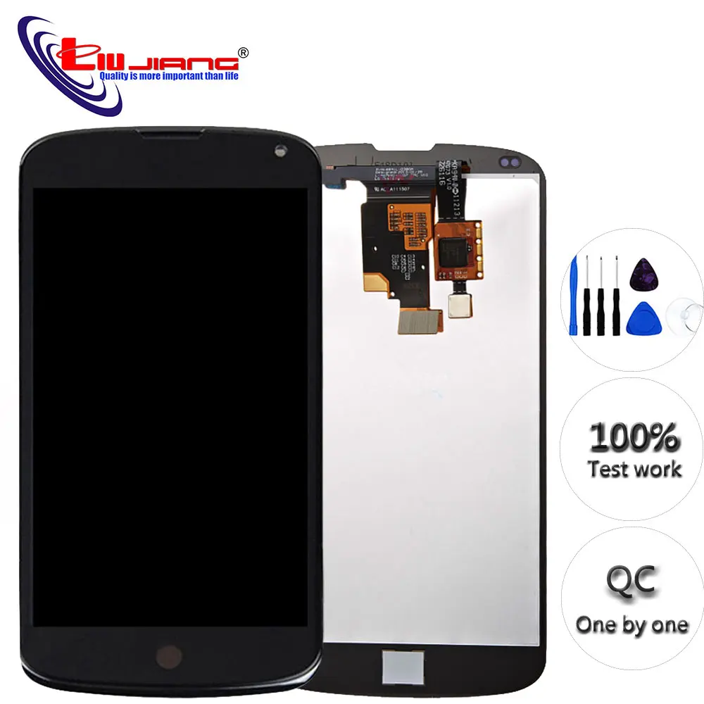 

Original Display For LG Nexus 4 E960 LCD Display Touch Screen Digitizer Assembl Replacement Repair Parts For LG Nexus 4 E960 LCD