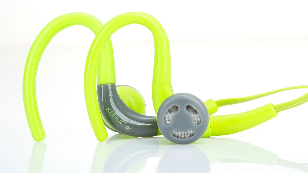 KeeKa H 4 Ear Hook fancy headphone Fashion sport running earbuds mobile