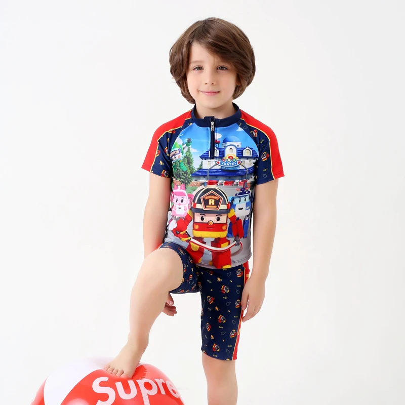 Boys Swimsuit Children Boys Swim Wear Baby Kids Swimsuits Beach Two