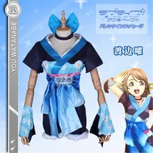 Новое платье Lovelive Sunshine Aqours костюм для косплея третьего слова