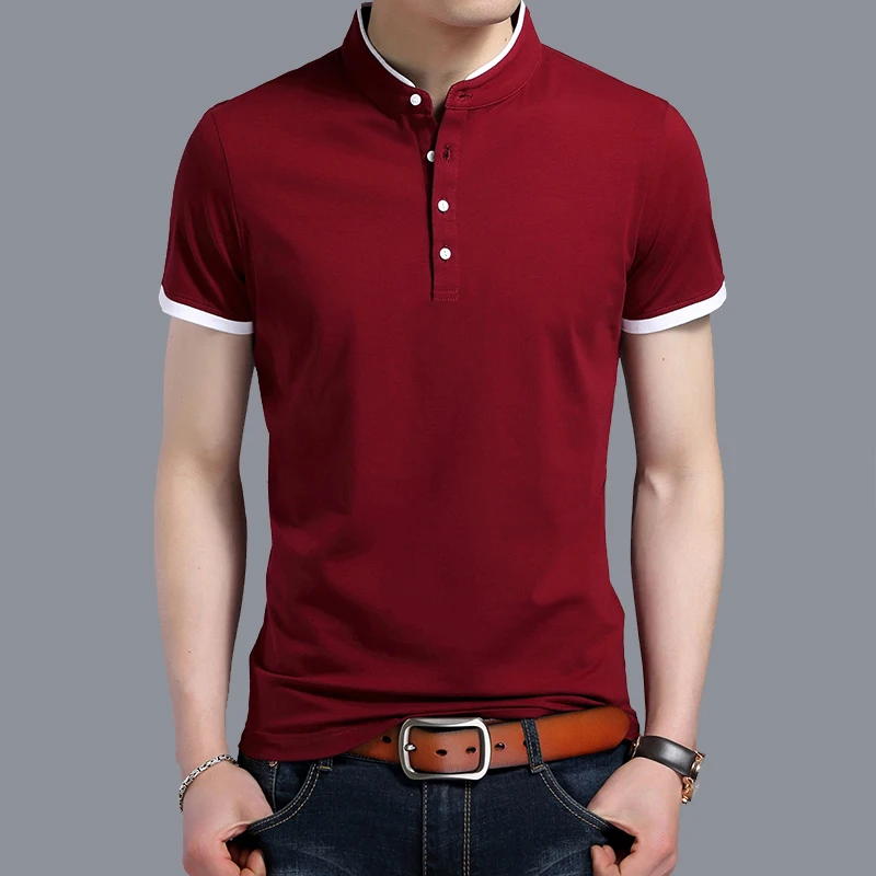 Летняя повседневная мужская футболка с коротким рукавом, дышащие брендовые футболки, хлопковая футболка, Мужская Удобная тонкая рубашка Masculina
