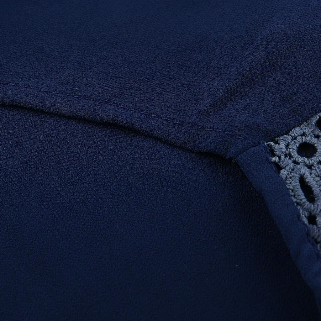 Женская летняя кружевная блузка с цветочным рисунком повседневная женская