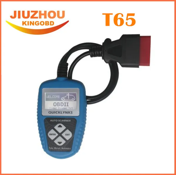 

2016 Professional Indian auto scan tool T65 OBD2 Indian car diagnostic code reader for Mahindra,Maruti,Tata obd2 Code Scanner