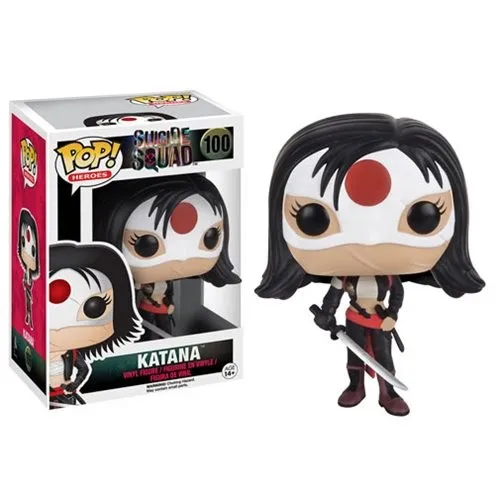 Оригинальный Funko pop DC фильм отряд самоубийц-Катана японский убийца Виниловая