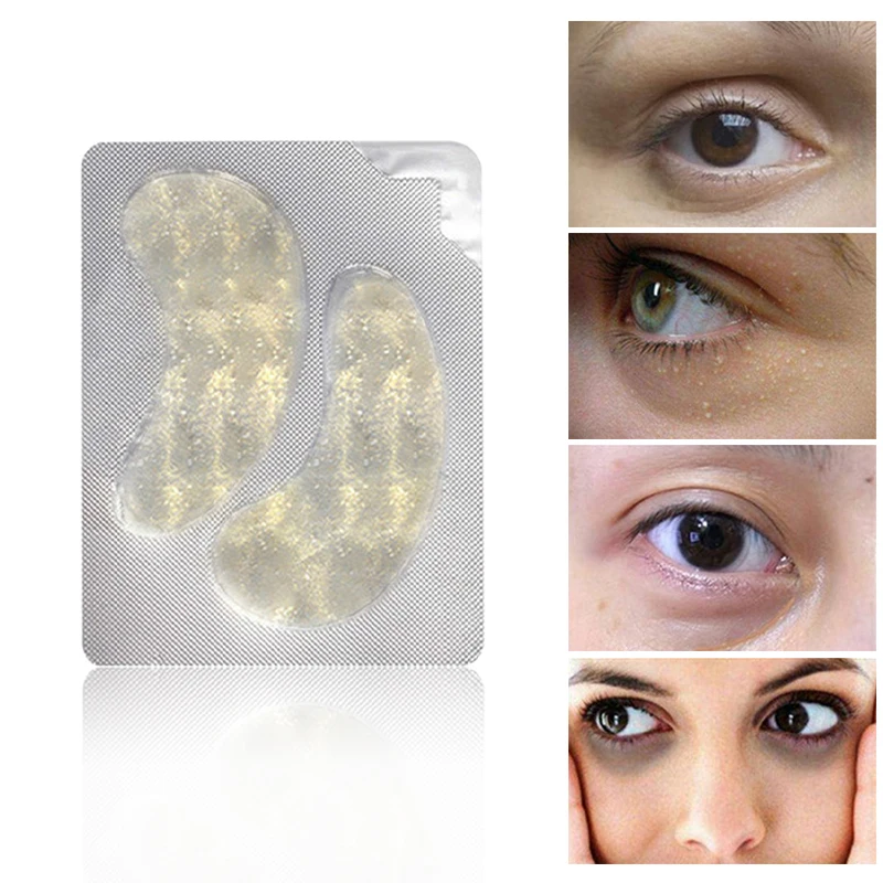 

1/3/5/10pair Moisturizing Anti-aging Gold Collagen Eye Mask Eye Patches Anti-Puffiness Dark Circle Eyes Care Tools