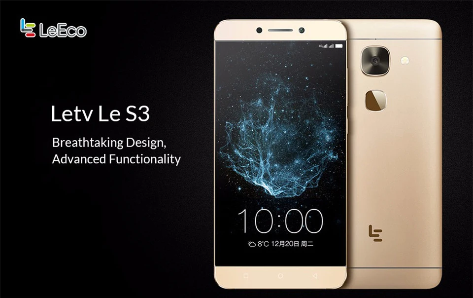 Letv LeEco Le S3 X626, сеть 4G LTE, мобильный телефон, Deca Core, Размер экрана 5," 1920X1080 3/4 ГБ Оперативная память 16/32 ГБ флэш-памяти, Встроенная память Android 6,0 отпечатков пальцев