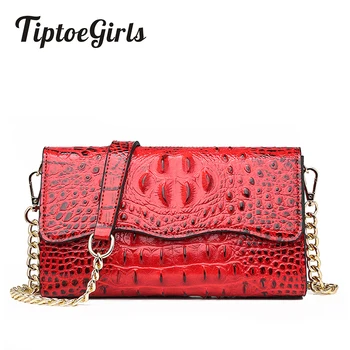 

High Quality Crocodile Pattern Lady Small Bag New Fashion Shoulder Bag Casual Joker Crossbody Bag