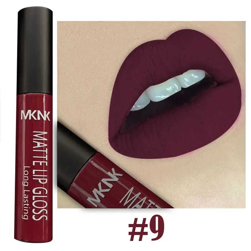 

Sexy Waterproof Liquid Lipstick Matte Lip Gloss Red Velvet Long Lasting Lipstick Tattoo Makeup Cosmetic