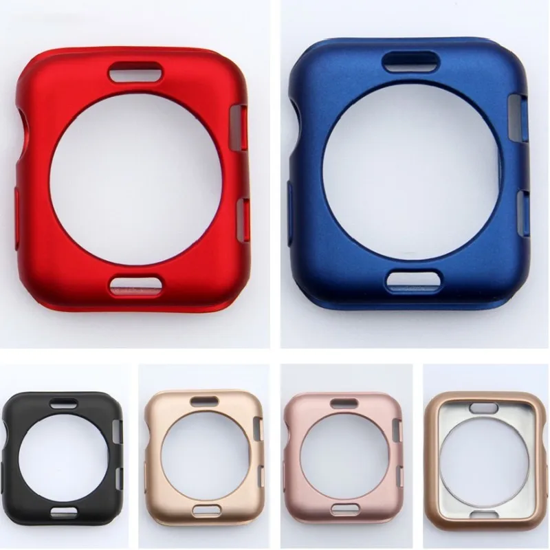 

For iWatch Apple Watch Series 3 2 1 38mm 42mm Cases Protector Soft TPU Case Protective Perfect Match Bumper Watchband Accessorie