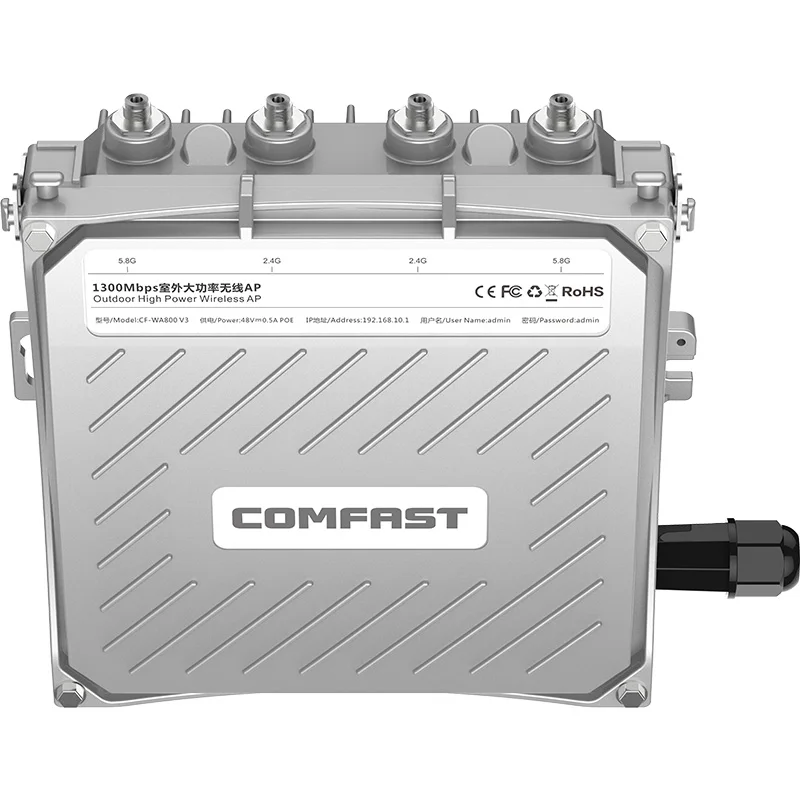 Comfast 1300 Мбит/с двухдиапазонный 2 4 и 5 8G открытый беспроводной гигабитный Wi Fi роутер