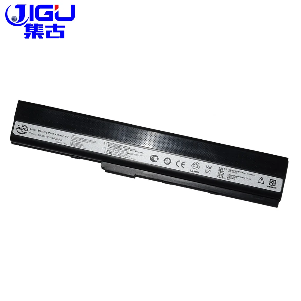 JIGU Высокое качество Аккумулятор для ноутбука ASUS K52J K52JB K52JC K52JE K52JK K52JR K52N K52D K52DE K52DR K52F K62 K62F K62J K62JR N82