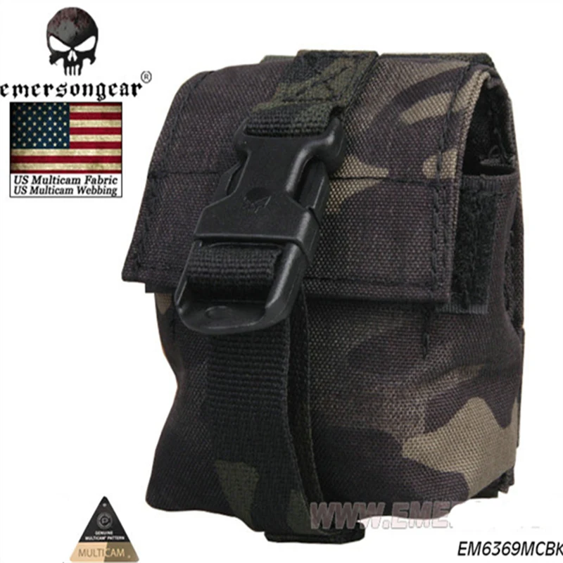 Emerson LBT Стиль Один Frag Grenad Чехол Molle военный страйкбол painball combat gear EM6369 Мультикам Койот MCBK MCTP AOR2