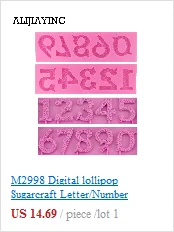 M0726 алфавит и номер торта силиконовые формы буквы помадка формы торта инструменты шоколадная форма