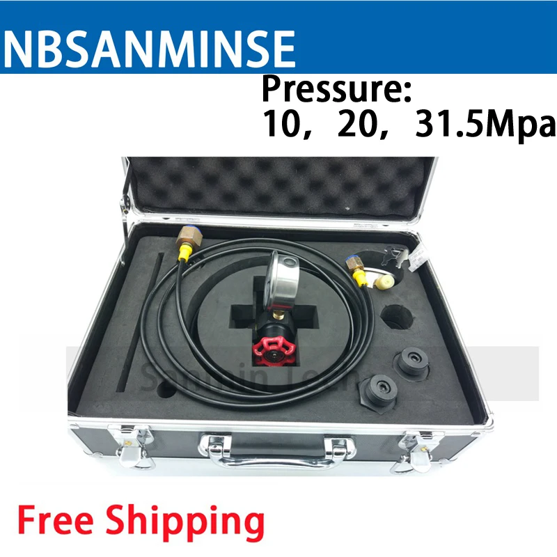 NBSANMINSE Nitrogen Charging Tool Hydraulic Components Carbon steel and Stainless Steel 304 Type Toolbox NBSANMINSE Nitrogen Charging Tool Hydraulic Components Carbon steel and Stainless Steel 304 Type Toolbox