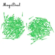 MagiDeal 200 штук Дартс мягкие наконечники острые концы 2BA стандарт стрела для Дартса зеленый