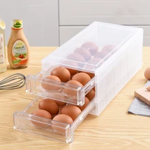 Яйца Transparet кухня свежие коробки крышка контейнера Regrigerator бутылки для хранения баночки организации коробки аксессуары и принадлежности для дома