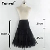 Tonval Retro Crinoline Tutu Skirt Pettiskirt for 1950S Vintage Rockabilly Women Voile Underskirt Skirts Wedding Bridal Petticoat ► Photo 2/6