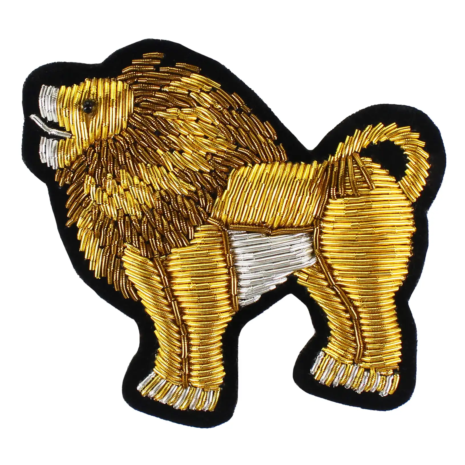 abeja 1 pieza B parches nuevos para pantalones ropa decorados Insignias vintage de seda india con dise/ño de corona
