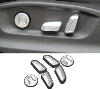 

For VW Volkswagen Tiguan 2017 Car Styling Interior Seat Position Adjusting Switch Button Cover Trim Matte ABS Car accessories