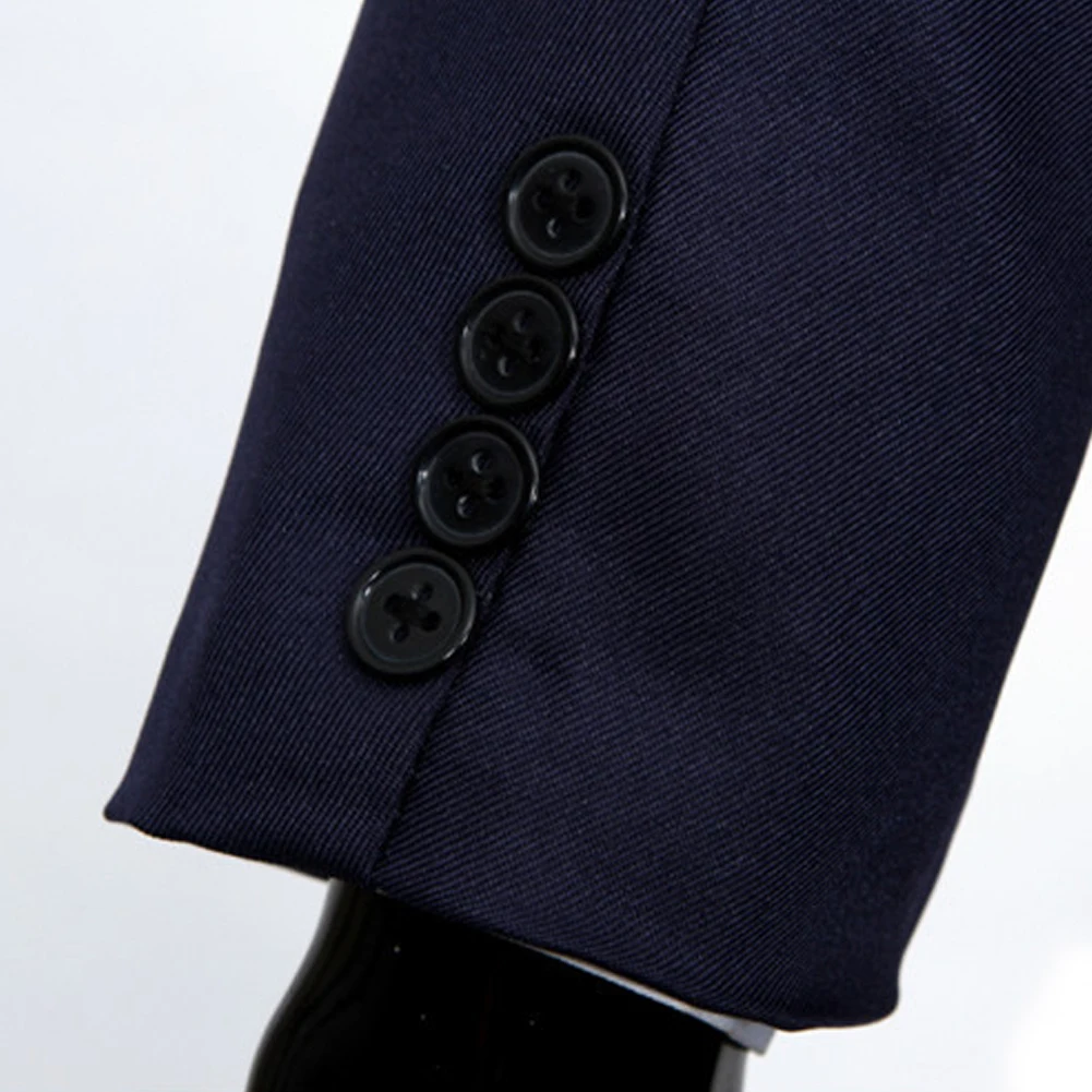 Осенние Пиджаки Для мужчин одна кнопка Для мужчин приталенный Блейзер костюм мужской костюм куртка мужской пиджак Размеры M-3XL верхняя одежда, Топ