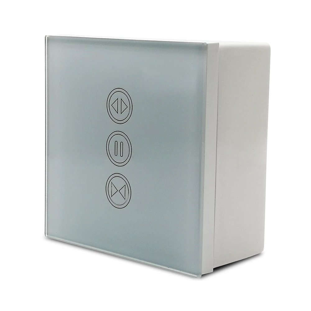 8686mm Wall Mounted Junction Box for Curtain Blind Switch White Color Installation Box for QCSMART WiFi Curtain Switch-5