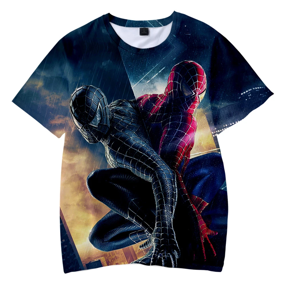 

Spider Man Far From Home 3D Print Children T-shirts Fashion Summer Short Sleeve T shirts 2019 New Arrival Casual Kids T shirts
