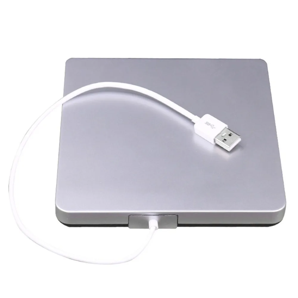 USB CD/DVD-RW Writer Burner External Hard Drive for Laptop PC Mac Macbook Pro USB 2.0 Interface Intelligent Burning