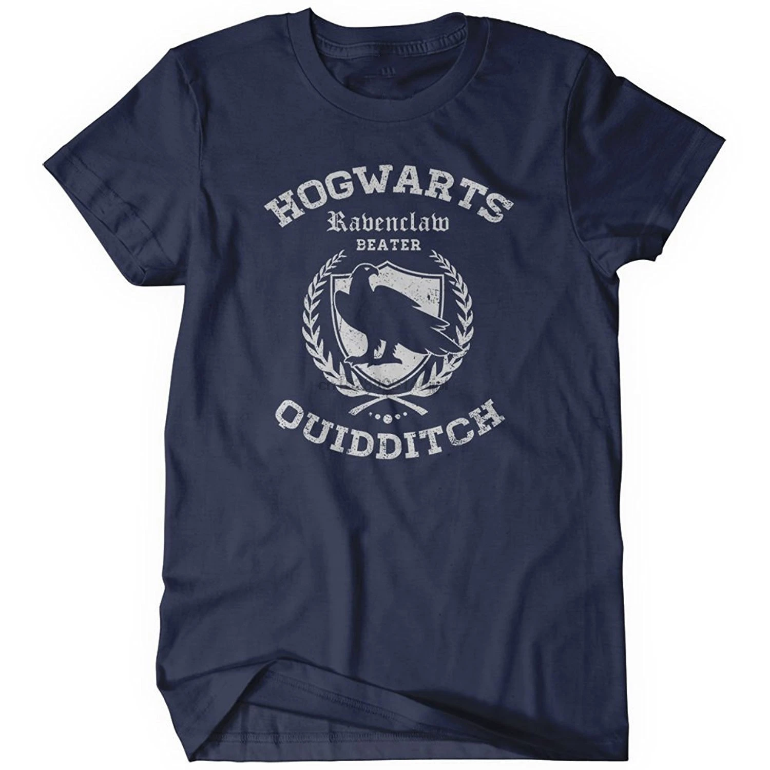 

2019 Newest Letter Print Ravenclaw Quidditch T Shirt Funny Adult Mens Cotton Tee Sizes S 5Xl