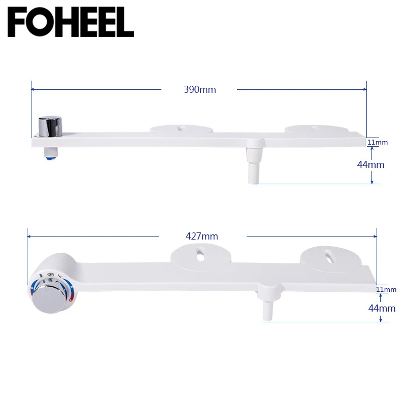 FOHEEL горячей и холодной воды без электропривода из ванной комнаты сиденье для унитаза биде само чистящий распылитель сопла для унитаза гинекологических стиральная