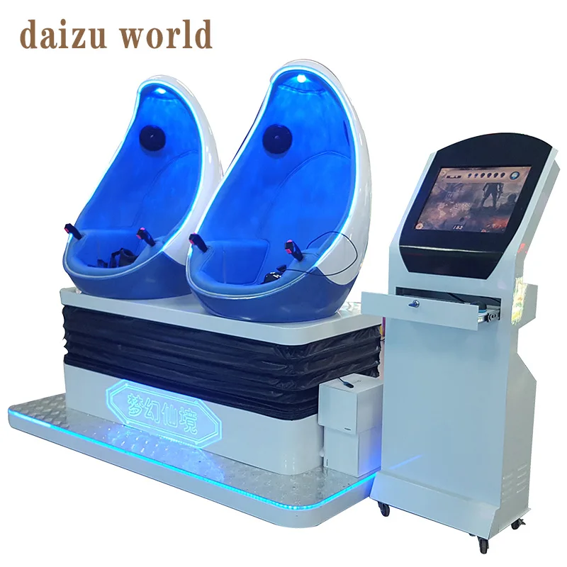 

Double 9d Egg Vr Seats Virtual Reality Cinema Games Simulator