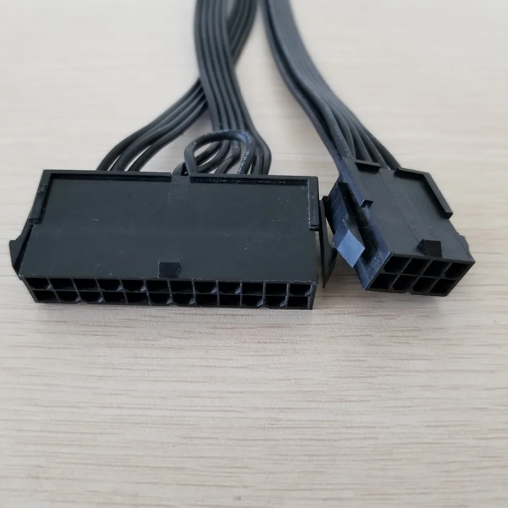 ATX 24pin CPU 8pin to Mini 18pin Power Adapter Cable for Dell C6100 Motherboard