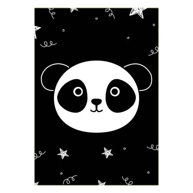 Cartoon-Panda-Canvas-Print-Black-and-White-Wall-Art-Poster-Nursery-Painting-Nordic-Kid-Decoration-Picture.jpg_640x640