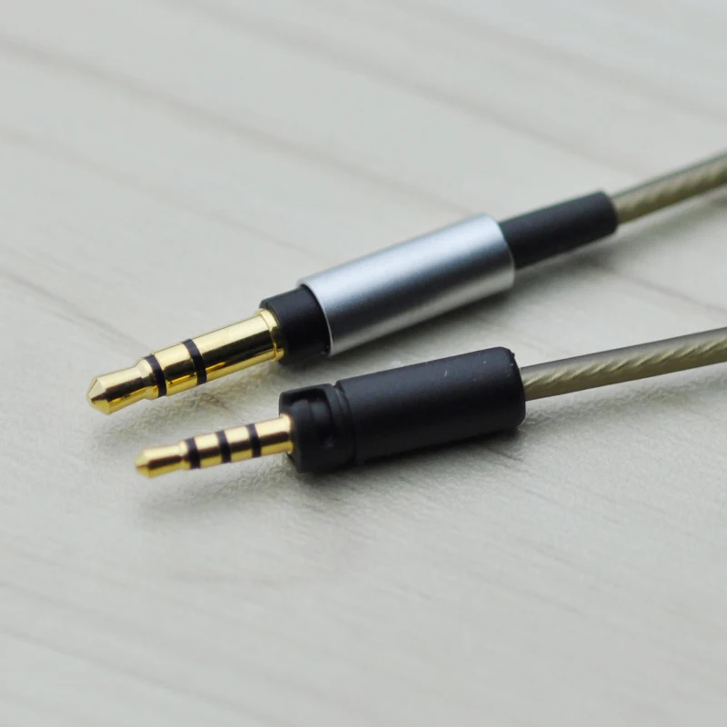 LN004763 With Mic Remote Volume Control Hi OFC Red Yellow And Green Cable For Sennheiser HD598 HD558 HD518 Headphone Earphone
