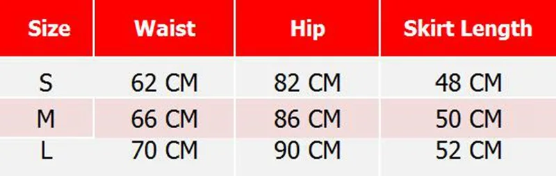 skirt size_