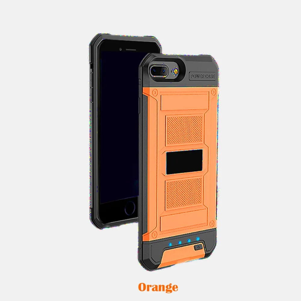 Чехол pover bank для iphone 6 7 plus чехол с аккумулятором внешний аккумулятор чехлы 4200