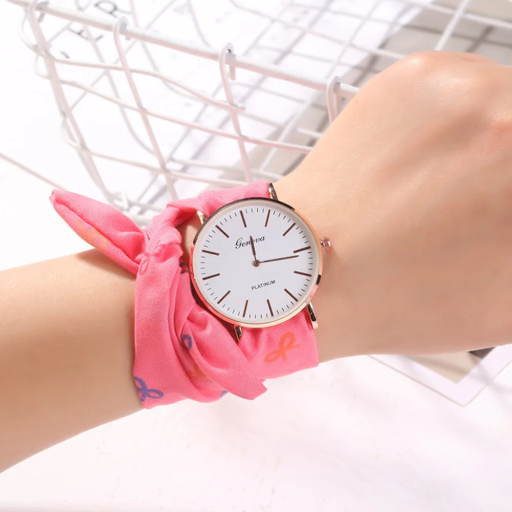 

Best Selling Fashion Geneva Women Watches Cloth Bag Bracelet Watch Ladies Luxury Brand Quartz Wristwatch Relogio Feminino #W