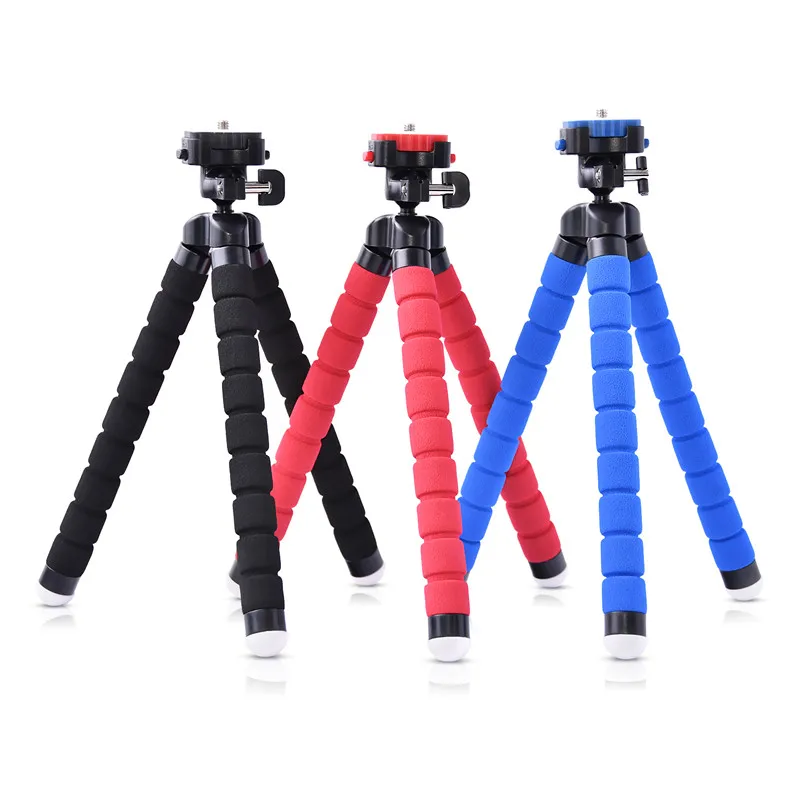 

Fusitu Octopus Mini Portable Flexible Mobile Mini Tripod Stand Gorillapod For iPhone 6 7 GoPro Canon Nikon Sony Camera&Ball Head