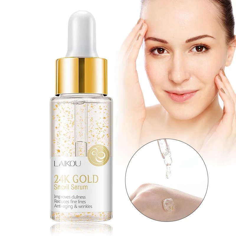 

Golden Snail Secretion Essence Anti-aging Firming Moisturizng Facial Essence Facial Acne Wrinkle Pimples Whitening Essence